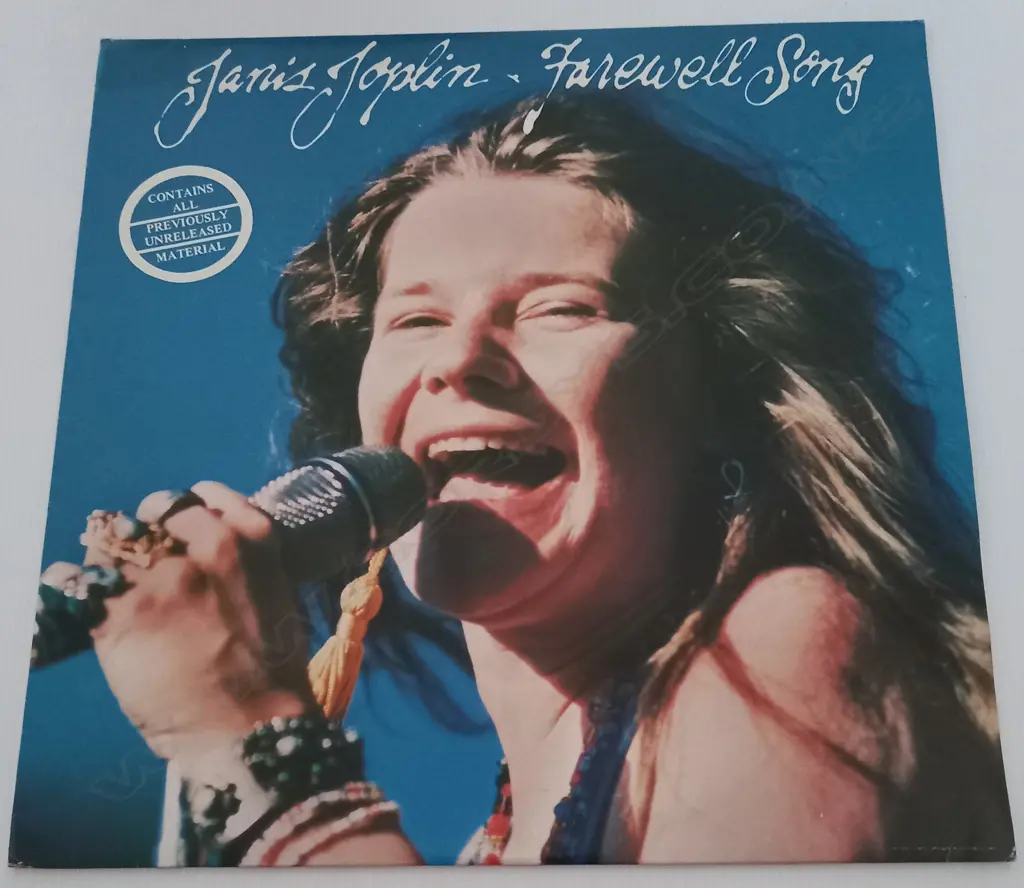 Janis Joplin, Farewell Song Image 1++